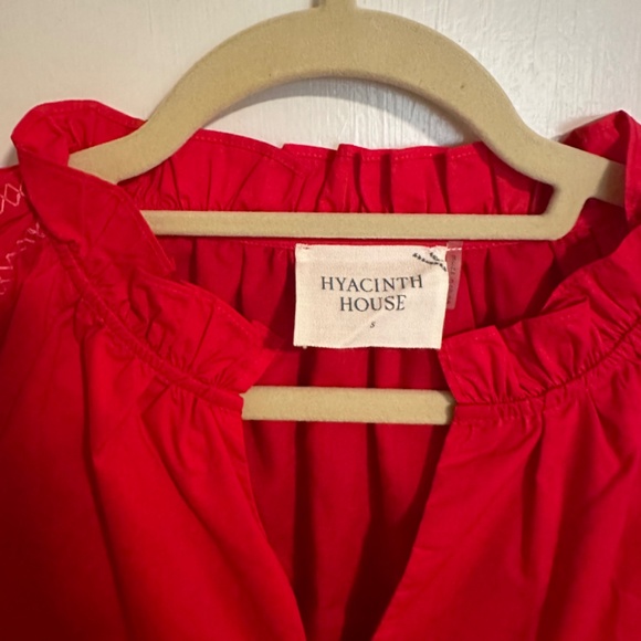 NWT Hyacinth House Red and Pink Crossley Mini Dress Small - Picture 4 of 6